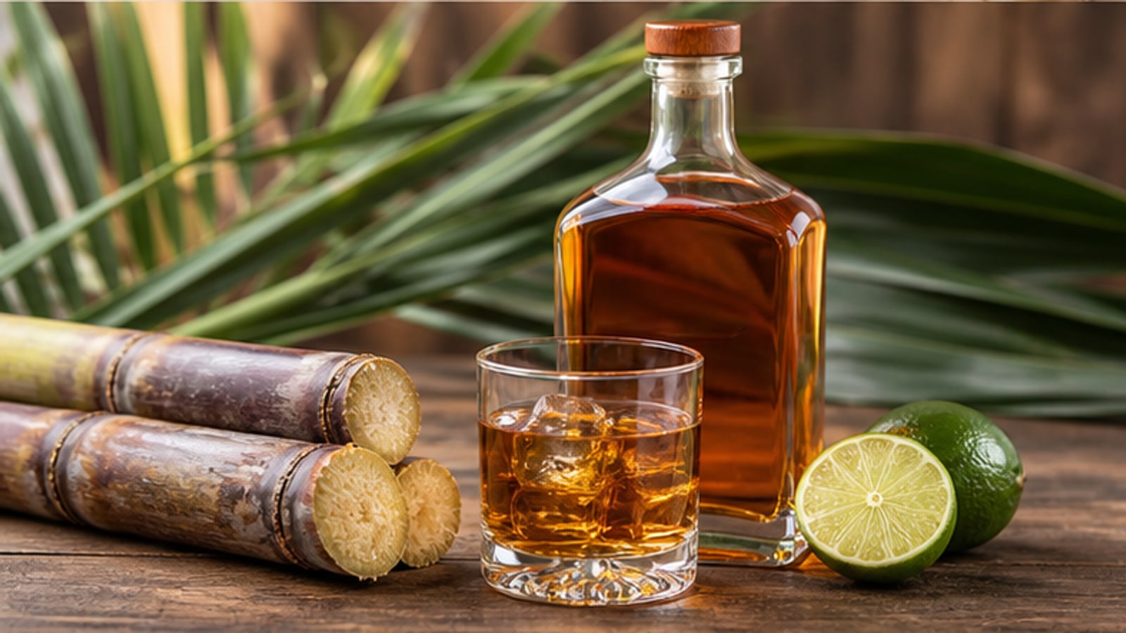 ラム酒とウイスキーの違いは？原料・度数・味・飲み方を比較の要点を整理するイメージ
