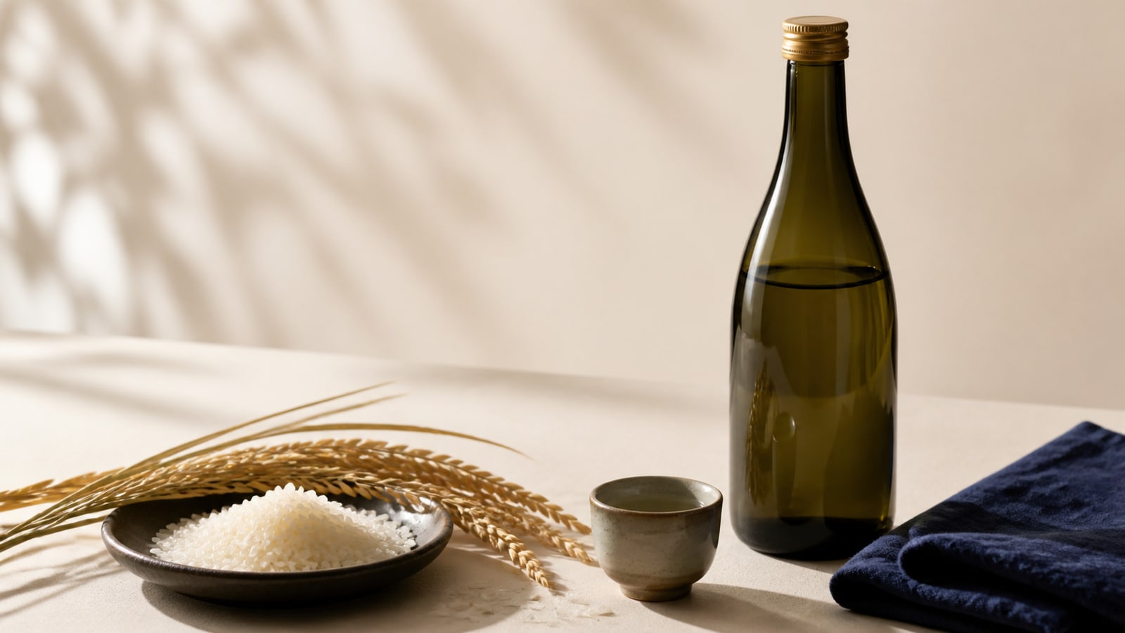 日本酒のタイプと用途を比較するイメージ
