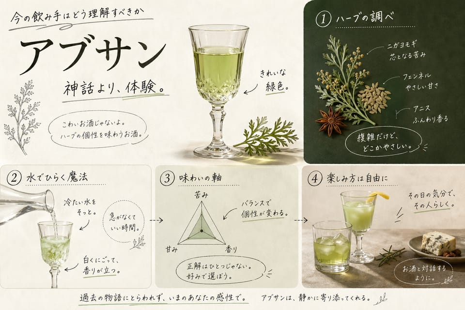 アブサンは幻覚を起こす？禁止の歴史と現在の合法性：今の飲み手はどう理解すべきか