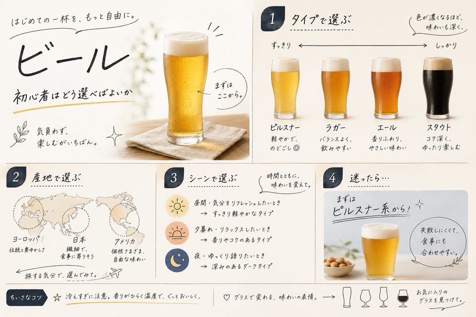 IPAとは？意味・味・苦味・種類・選び方を解説：初心者はどう選べばよいか