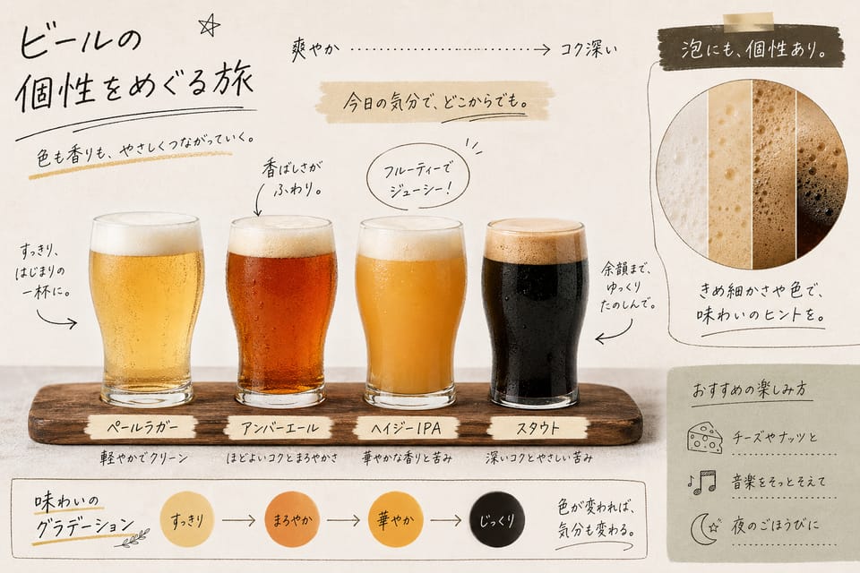 ビールとは？初心者から専門家までわかる完全ガイド：ビールの原料
