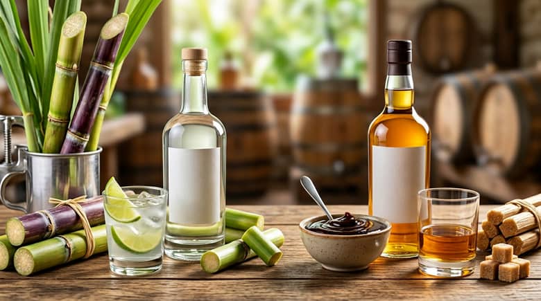 カシャーサとラムの違いとは?原料・法律・味・カクテルで比較:カシャーサはラムの一種なのか