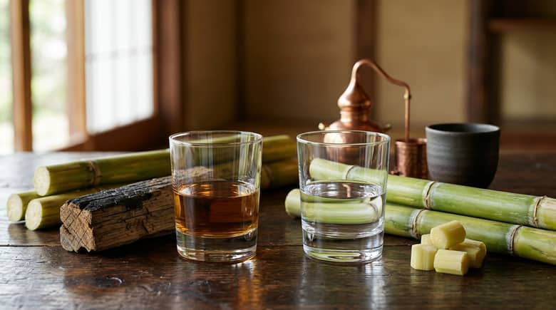 カシャーサの種類一覧｜白いタイプ・熟成・プレミアム・木材違いまで解説：まずは法的な種類を押さえる