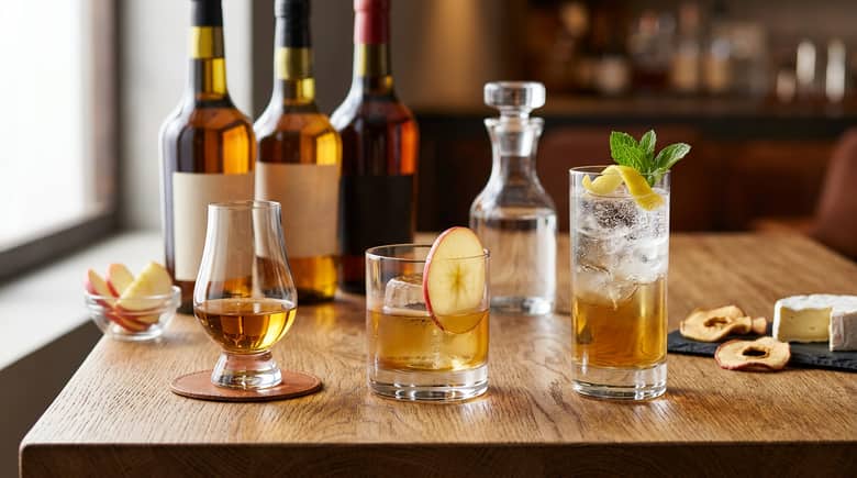 カルヴァドスの飲み方完全ガイド｜ストレート・ロック・トニック・食中まで：カルヴァドスの飲み方の基本