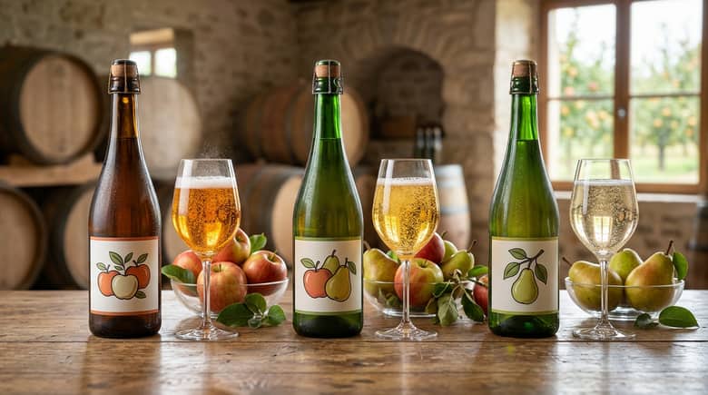 シードルのラベルの見方|Dry・Perry・Ice Cider・品種表記の読み方:先に結論