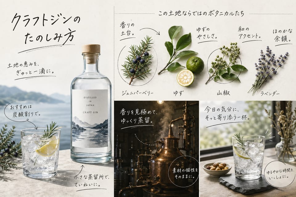 クラフトジンとは？定義が曖昧な理由から魅力まで解説：クラフトジンとは何か