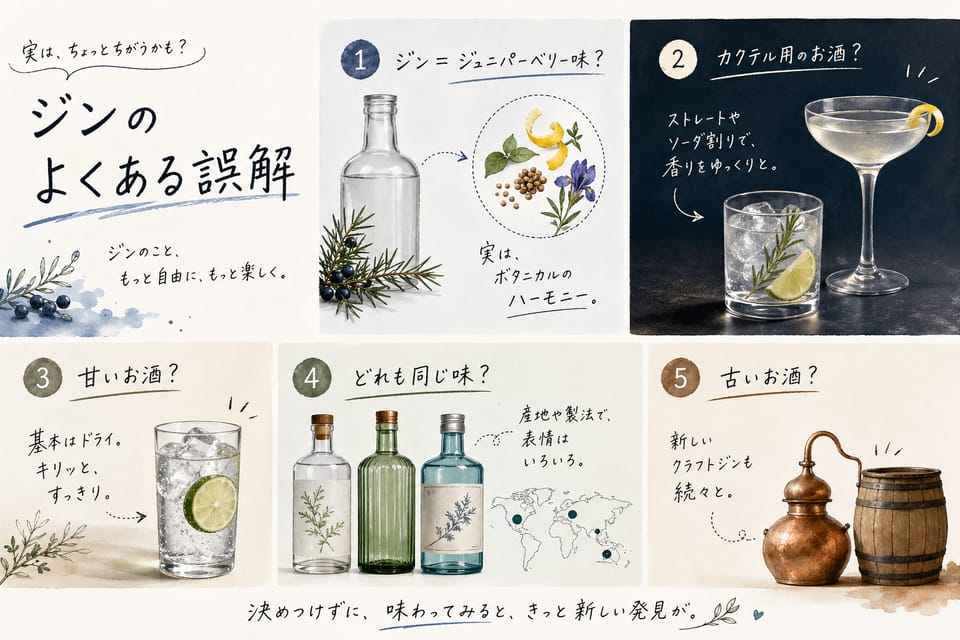 ロンドンドライジンとは？定義と製法を正確に解説：よくある誤解