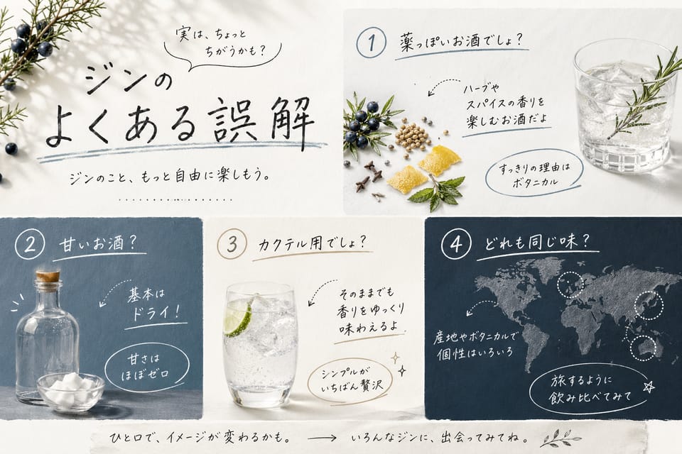 ジンの種類一覧｜定義とスタイルをまとめて解説：よくある誤解