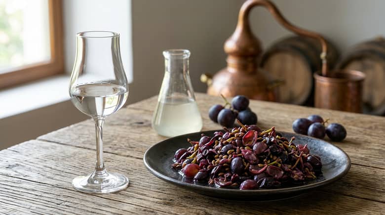 グラッパとマールの違い｜原料・産地・表示・味わいを比較：先に結論