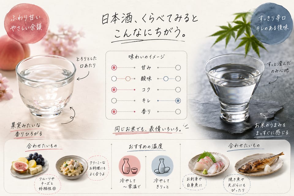 日本酒の甘口辛口とは？日本酒度・酸度の読み方を解説：甘口辛口は何で決まるのか