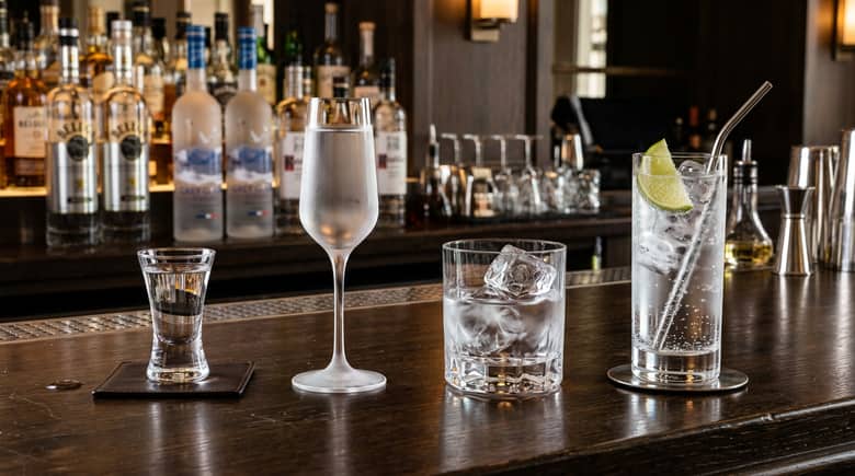 ウォッカの飲み方完全ガイド|冷やして飲む、ロック、ソーダ、カクテルまで:まずプレーンかフレーバードか決める