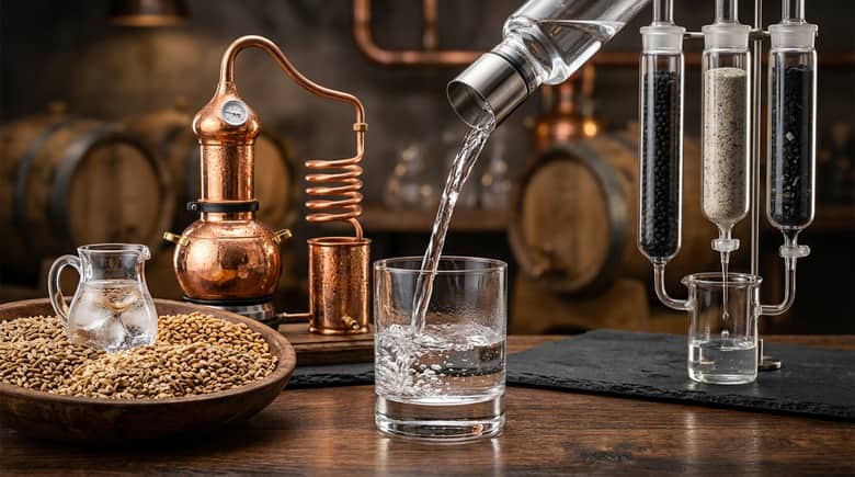 ウォッカの作り方とは？原料・発酵・蒸留・ろ過・加水までわかる製造ガイド：原料処理