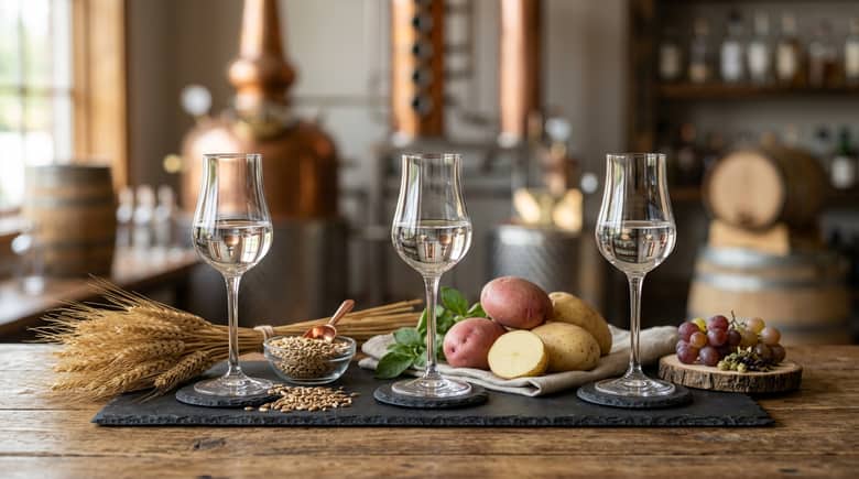 ウォッカの種類一覧｜グレイン・ポテト・フレーバード・高アルコールまで解説：まず分類軸を分ける