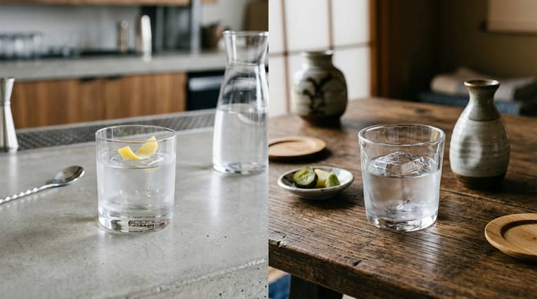 ウォッカと焼酎の違いとは？原料、蒸留、味、飲み方まで解説：ウォッカと焼酎の法的位置づけ