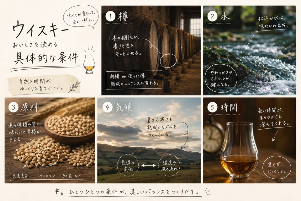 ジャパニーズウイスキーとは？表示基準・定義・見分け方を解説：具体的な条件