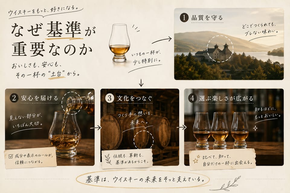 ジャパニーズウイスキーとは？表示基準・定義・見分け方を解説：なぜ基準が重要なのか
