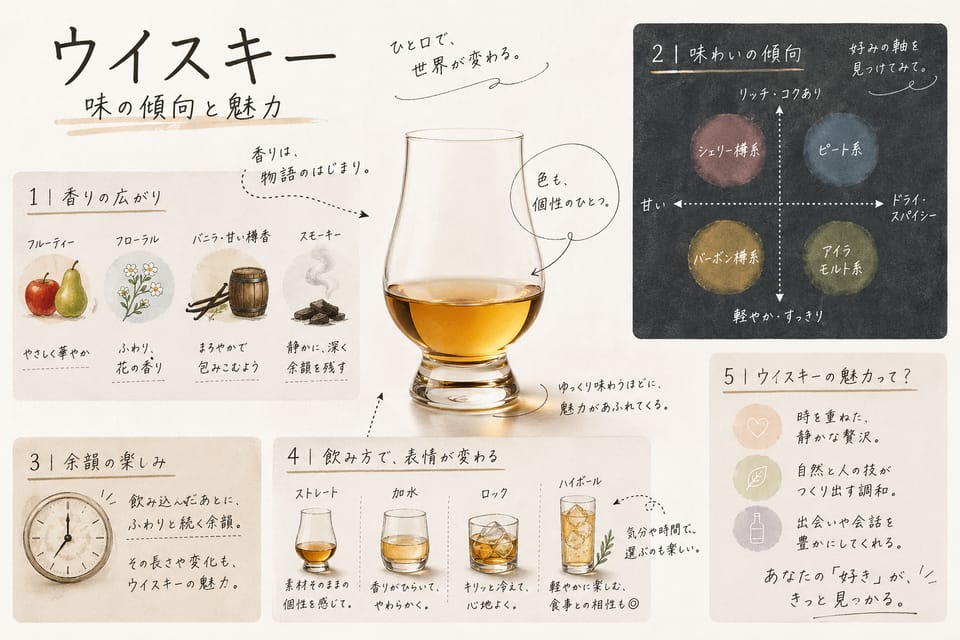 ジャパニーズウイスキーとは？表示基準・定義・見分け方を解説：味の傾向と魅力